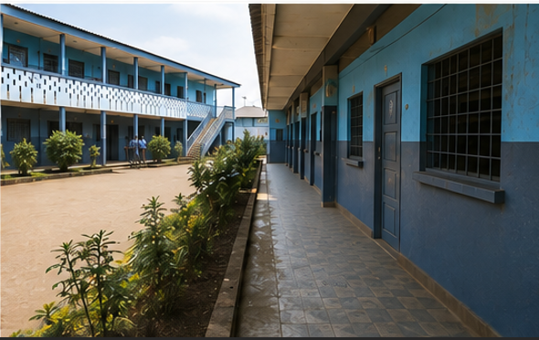 Couloirs et salles de classe