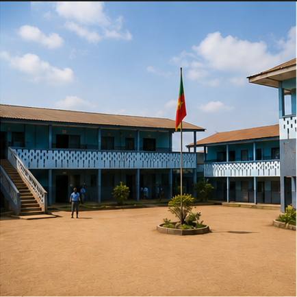 Cour intérieure et bâtiments